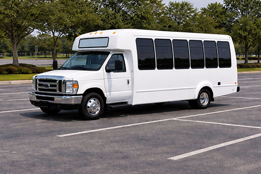 20-passenger minibus available for charter in Boca Raton, FL