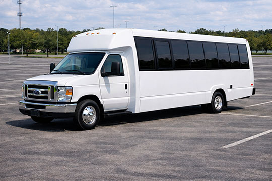 25-passenger minibus available for charter in Boca Raton, FL